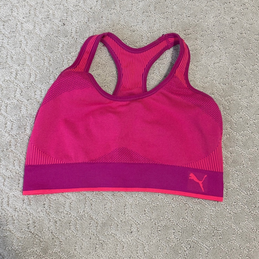 Puma Fuchsia Sports Bra